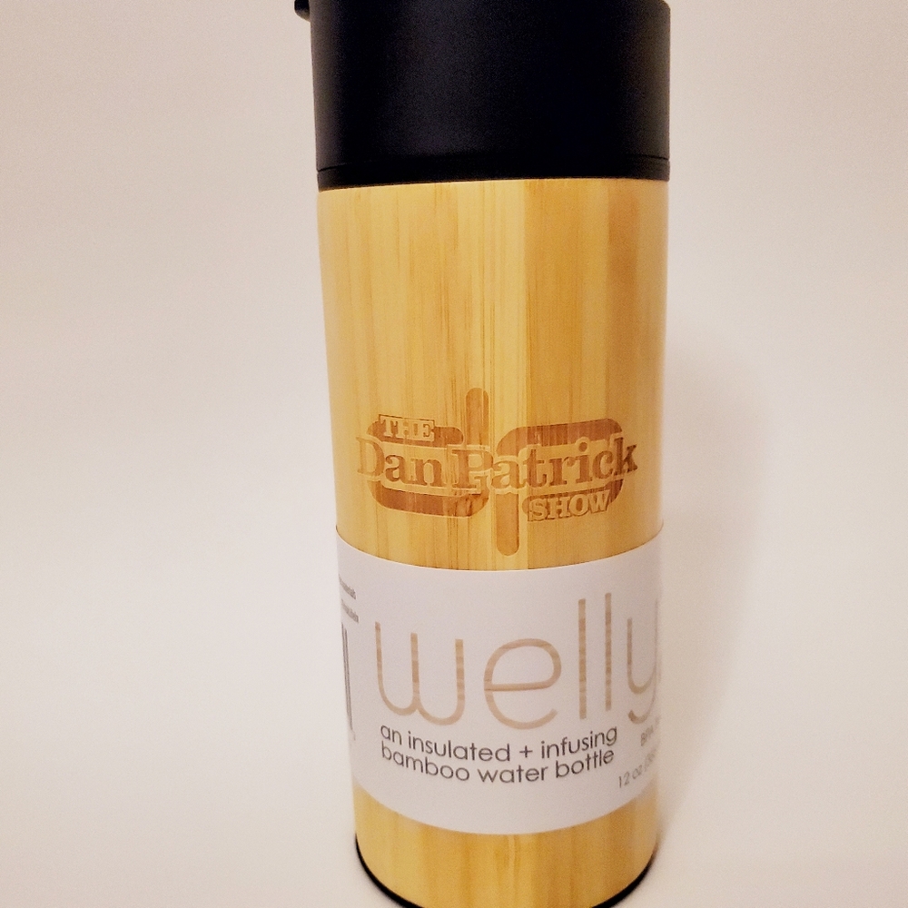 "Dan Patrick " Welly Bamboo Water Bottle